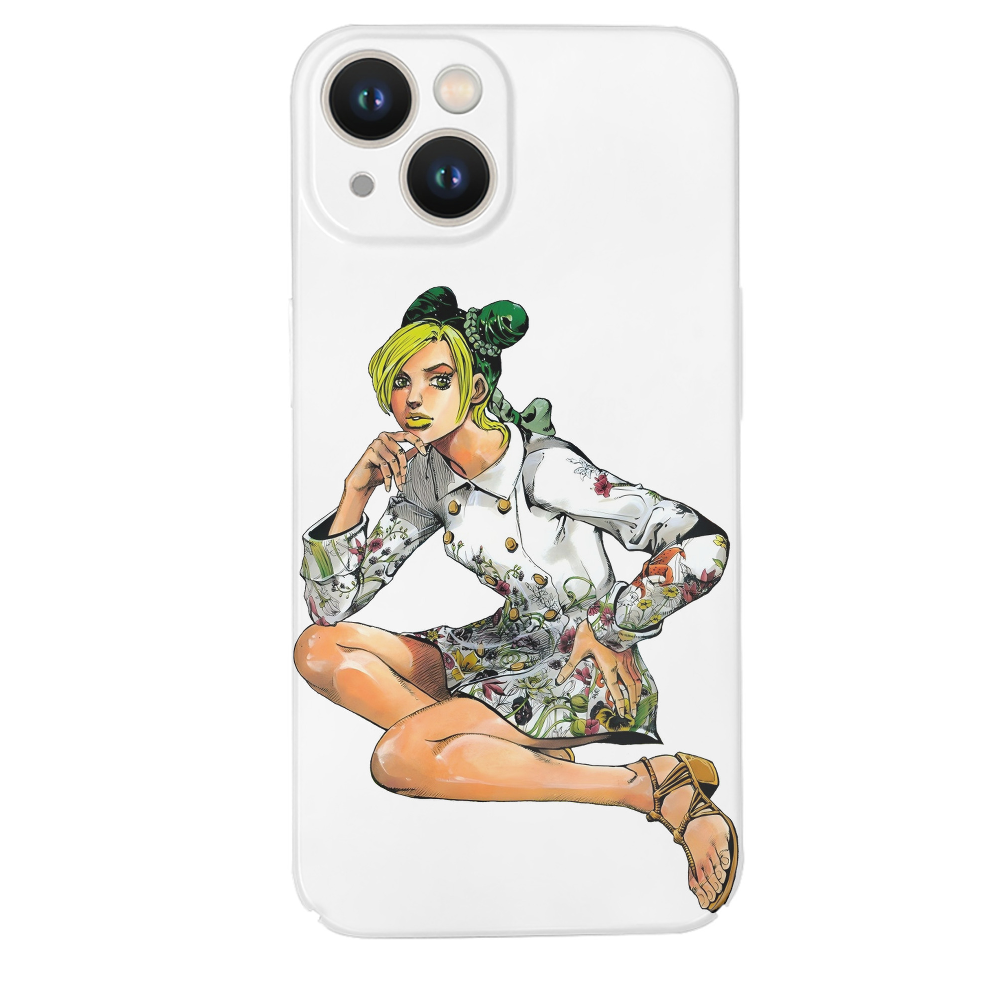 （画像用） "ジョジョの奇妙な冒険 くうじょう ジョリーン JoJo's Bizarre Adventure Jolyne Cujoh " 【iPhone 14シリーズ対応】ハードケース